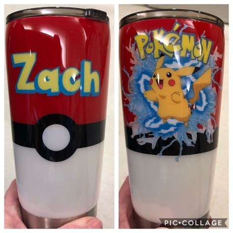 Pokemon Tumbler SVG Pokémon Tumbler SVG: Unleashing The Power Of Customizable Drinkware