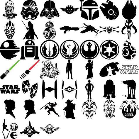 Star Wars SVG Pack Star Wars SVG Pack: Unleash The Force In Your Designs