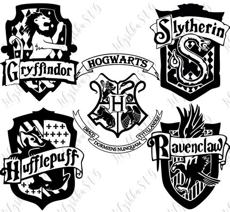 Harry Potter Houses SVG Free Harry Potter Houses SVG Free: Express Your Magical Allegiance