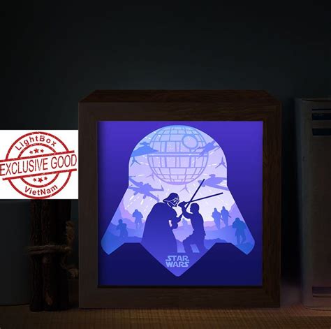 Star Wars Light Box SVG Star Wars Light Box SVG: Illuminate Your Fandom With DIY Creations