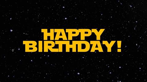 Star Wars Happy Birthday SVG Star Wars Happy Birthday SVG: A Galactic Celebration For Your Special Day