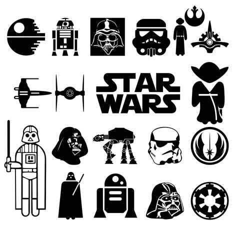 Star Wars Characters SVG Free Star Wars Characters SVG Free: Unleash The Power Of The Force In Your Designs