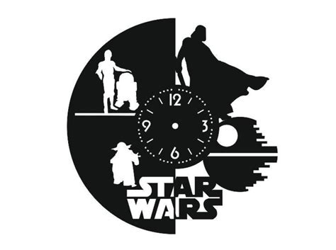 Star Wars Clock SVG Star Wars Clock SVG: A Detailed Guide To The Ultimate Timekeeper For Star Wars Enthusiasts