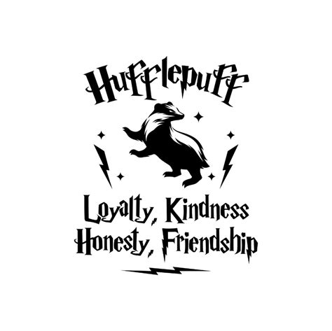 Harry Potter Hufflepuff SVG Harry Potter Hufflepuff SVG: Embracing The Values Of Loyalty