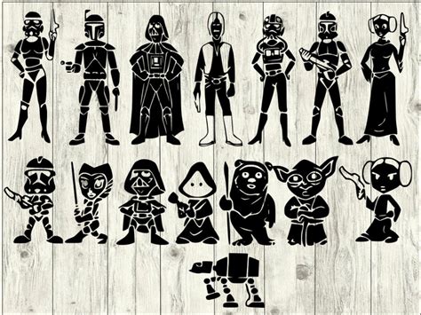 Star Wars Family SVG Star Wars Family SVG: Unleash The Power Of The Force In Your Designs