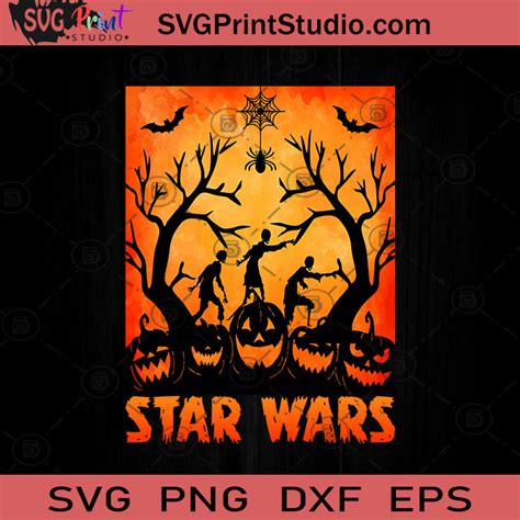 Star Wars Halloween SVG Star Wars Halloween SVG: Unleash The Force Of Festivity