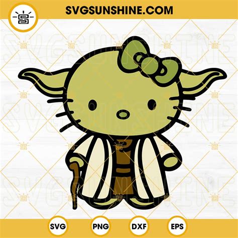 Hello Kitty Star Wars SVG Hello Kitty Star Wars SVG: Uniting The Worlds Of Kawaii And The Force