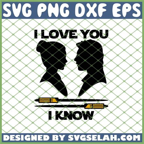 Star Wars I Love You SVG Star Wars I Love You SVG: A Symbol Of Love And Fandom