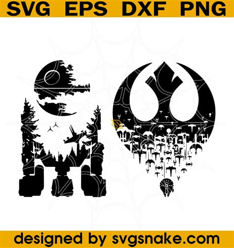 Star Wars Layered SVG Star Wars Layered SVG: Unleashing The Power Of Customizable Galactic Art