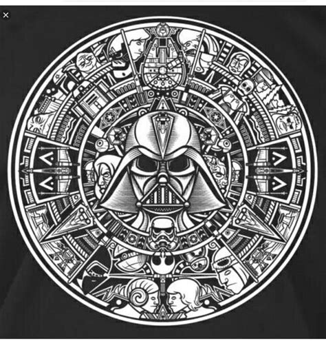 Star Wars Mayan Calendar SVG The Star Wars Mayan Calendar SVG: A Comprehensive Guide