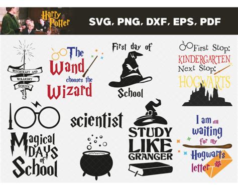 Harry Potter SVG Ideas Harry Potter SVG Ideas: Unleash The Magic Of The Wizarding World