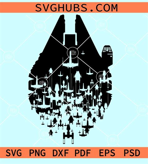 Star Wars Ships SVG Star Wars Ships SVG: A Comprehensive Guide To The Ultimate Sci-Fi Spaceships