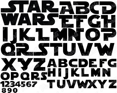 Star Wars Font SVG Free Star Wars Font SVG Free: Unleash The Force Of Typography