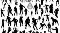 Zombie Silhouette SVG Zombie Silhouette SVG: Unleash The Undead Horror For Your Creative Projects