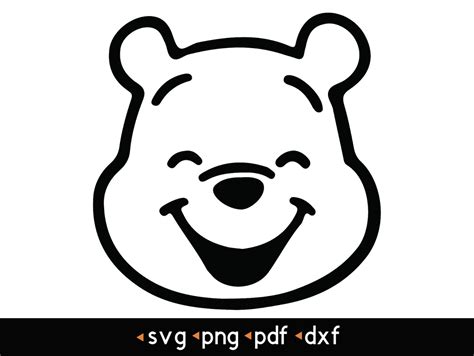 Winnie The Pooh SVG Black And White Winnie The Pooh SVG Black And White: Capturing The Timeless Charm Of The Beloved Bear