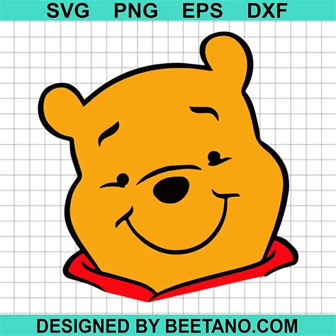 Winnie The Pooh SVG Face Winnie The Pooh SVG Face: A Detailed Guide To Creating An Iconic Image