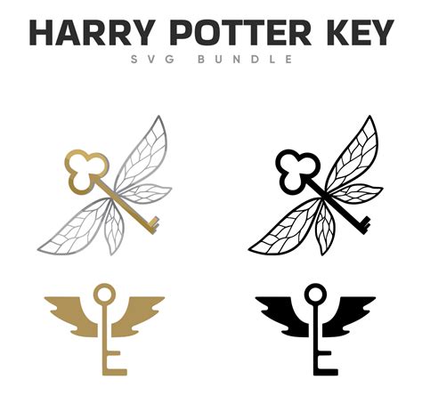 Harry Potter Key SVG Harry Potter Key SVG: Unlocking The Magical World Of Hogwarts