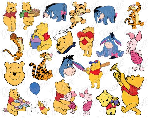 Winnie The Pooh Characters SVG Winnie The Pooh Characters SVG: A Comprehensive Guide To Beloved Storybook Figures