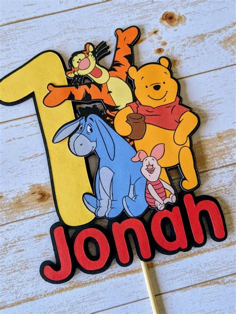 Winnie The Pooh Cake Topper SVG Winnie The Pooh Cake Topper SVG: A Sweet Addition To Your Celebrations