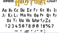 Harry Potter SVG Letters Harry Potter SVG Letters: A Magical Collection For Enchanting Creations