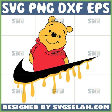 Winnie The Pooh Nike SVG Winnie The Pooh Nike SVG: Embracing Childhood Nostalgia And Athletic Spirit