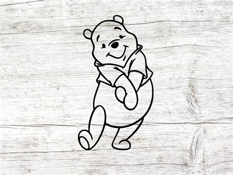 Winnie The Pooh SVG Outline Winnie The Pooh SVG Outline: A Comprehensive Guide To The Beloved Character