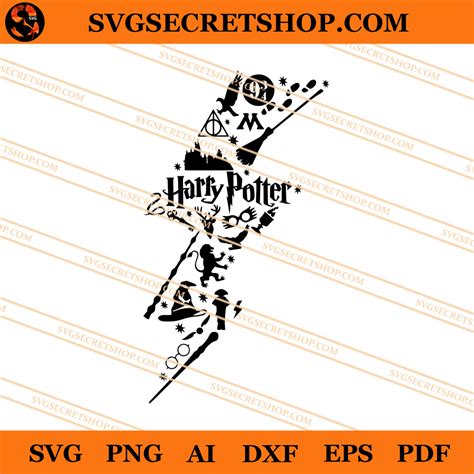 Harry Potter Lightning SVG Harry Potter Lightning SVG: A Guide To The Iconic Symbol