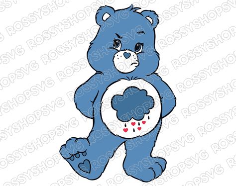 Grumpy Care Bear SVG Grumpy Care Bear SVG: A Comprehensive Guide To The Beloved Grumpy Bear