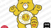 Funshine Care Bear SVG Funshine Care Bear SVG: Bringing Joy And Optimism To Your Projects