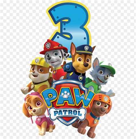 Paw Patrol 3rd Birthday SVG Paw Patrol 3rd Birthday SVG: Ultimate Guide For Paw-fect Party Decorations