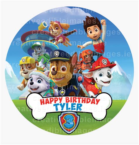 Paw Patrol 4th Birthday SVG Paw Patrol 4th Birthday SVG: Unleash The Adventure For Your Little Hero!