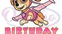 Skye Paw Patrol Birthday SVG Skye Paw Patrol Birthday SVG: Unleash The Power Of A Sky-High Celebration