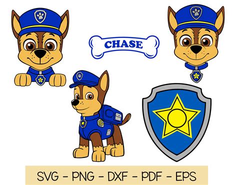 Chase Paw Patrol SVG Free Chase Paw Patrol SVG Free: Unleash The Hero Within Your Creative Projects