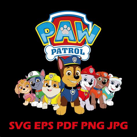 Paw Patrol Group SVG Paw Patrol Group SVG: Unleashing The Power Of Adventure And Teamwork