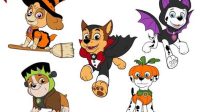 Paw Patrol Halloween SVG Paw Patrol Halloween SVG: Unleash The Spooky Spirit With Your Favorite Pups