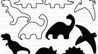 Dinosaur SVG Outline Dinosaur SVG Outline: A Comprehensive Guide For Designers And Hobbyists