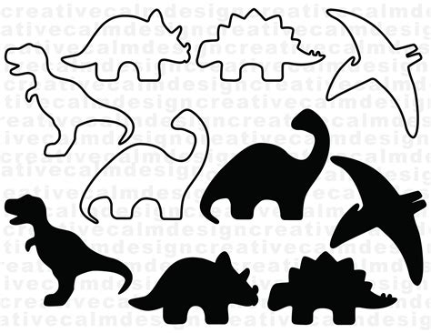 Dinosaur SVG Outline Dinosaur SVG Outline: A Comprehensive Guide For Designers And Hobbyists