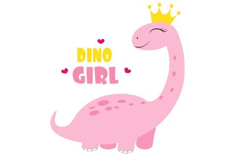 Dinosaur SVG For Girl Dinosaur SVG For Girls: Unleash The Prehistoric Power