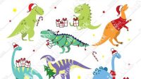 Dinosaur Christmas SVG Dinosaur Christmas SVG: Unleash The Prehistoric Festivities