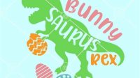 Dinosaur Easter SVG Free Dinosaur Easter SVG Free: Unleash The Prehistoric Charm For Your Easter Celebrations