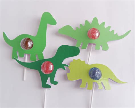 Dinosaur Lollipop Holder SVG H1: Dinosaur Lollipop Holder SVG: Unleash Your Prehistoric Creativity