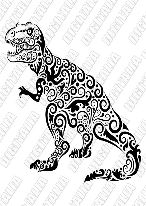 Dinosaur Mandala SVG Free Dinosaur Mandala SVG Free: Unleash Your Artistic Prowess