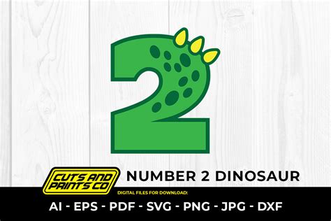 Dinosaur Number 2 SVG Dinosaur Number 2 SVG: Unlocking The Prehistoric Giant