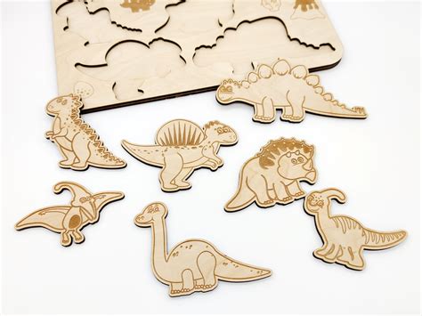 Dinosaur Puzzle SVG Dinosaur Puzzle SVG: Unleash The Prehistoric World With Intricate Designs