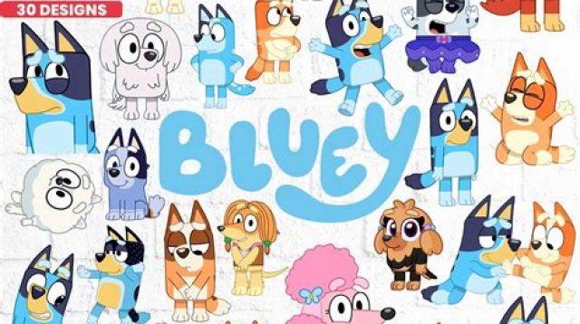 Bluey Characters SVG Bluey Characters SVG: Unleashing The Charm Of The Beloved Animated Series