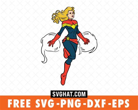 Captain Marvel SVG Free Captain Marvel SVG Free: Unleashing The Power Of Binary Magic