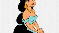 Disney Princess Jasmine SVG Disney Princess Jasmine SVG: A Magical Cut File For Your Creative Adventures