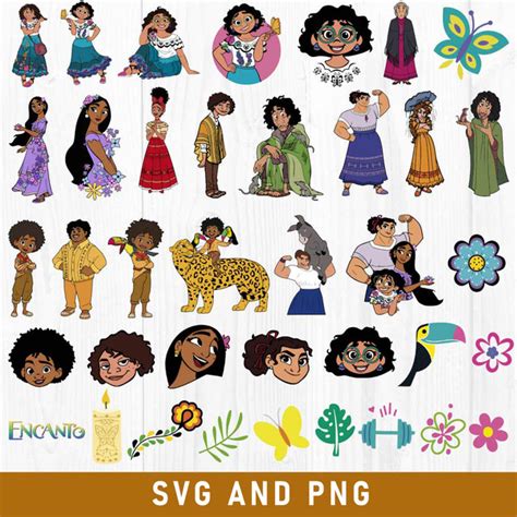 Encanto Character SVG Encanto Character SVG: A Comprehensive Guide To The Magical Family