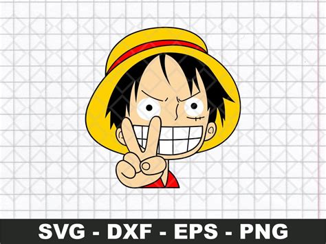 Monkey D Luffy SVG Monkey D Luffy SVG