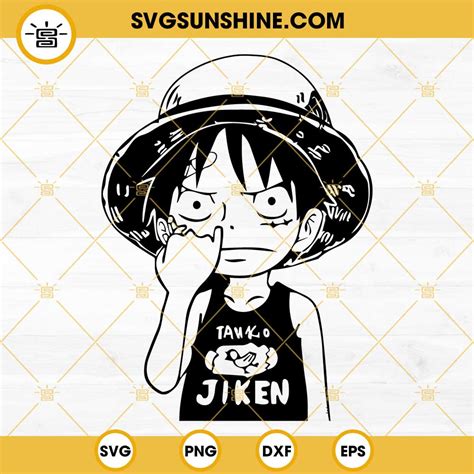 One Piece Luffy SVG One Piece Luffy SVG: Embark On The Grand Line With The Straw Hat Captain